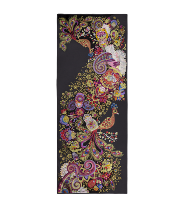 Silk Scarf All-Over Double Face Twill