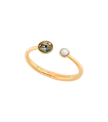 Spring Bracelet with Pearl