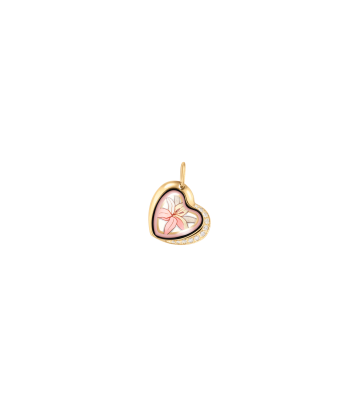 Pendant Heart with Diamonds