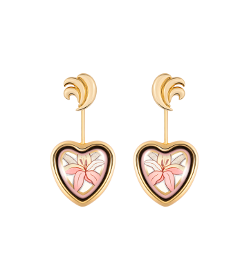 Corazón Earrings with wings
