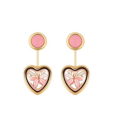 Coraz&oacute;n Earrings with Minicabochon