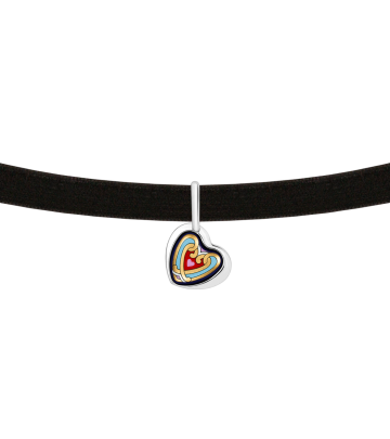 Asymmetric Heart with Choker
