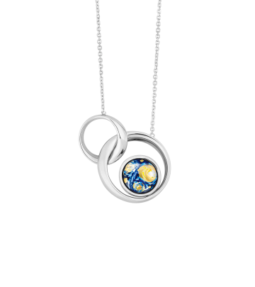 Necklace Little Aurora in white gold