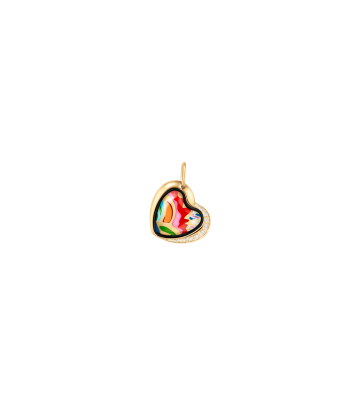 Pendant Heart with Diamonds