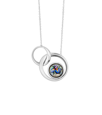Necklace Little Aurora in white gold