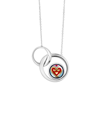 Necklace Little Aurora in white gold