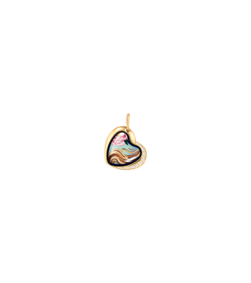 Pendant Heart with Diamonds