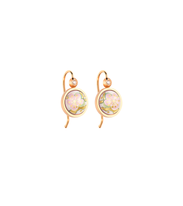 Earrings Cabochon Hanger with Brilliant