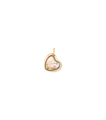 Pendant Heart with Diamonds