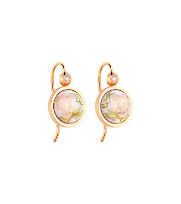 Earrings Cabochon Hanger with Brilliant