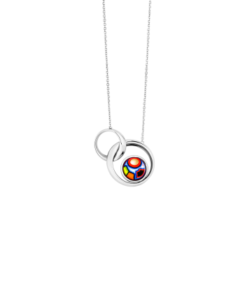 Necklace Little Aurora in white gold
