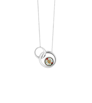 Necklace Little Aurora in white gold