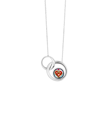 Necklace Little Aurora in white gold