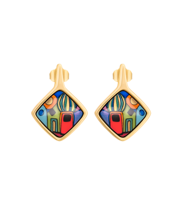 Earrings Carré