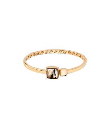 Golden Square Clasp Bracelet