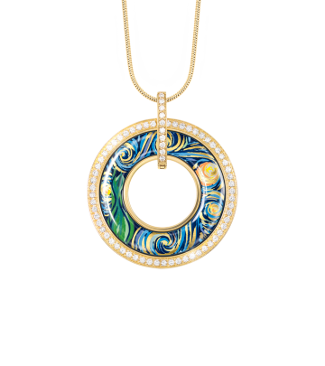 Helena Pendant with Diamonds