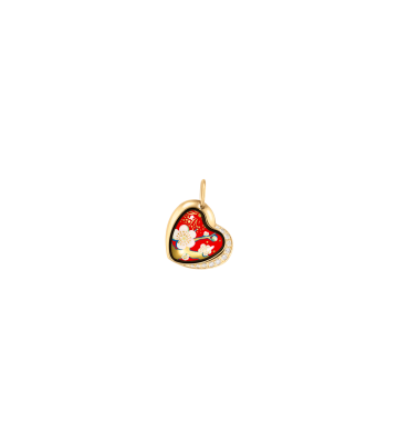 Pendant Heart with Diamonds