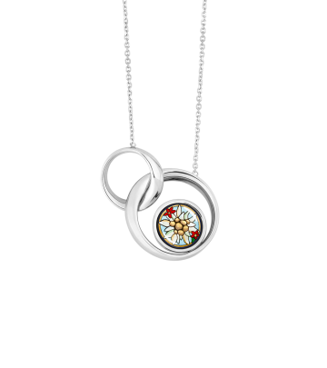 Necklace Little Aurora in white gold