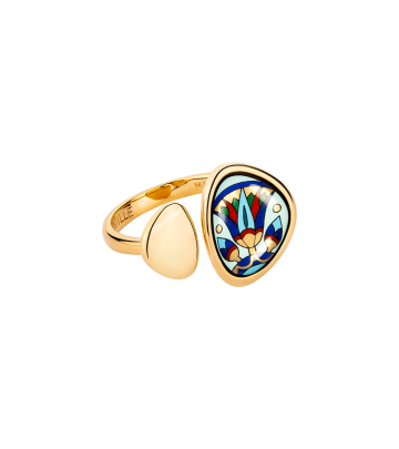 Open Pebble Ring