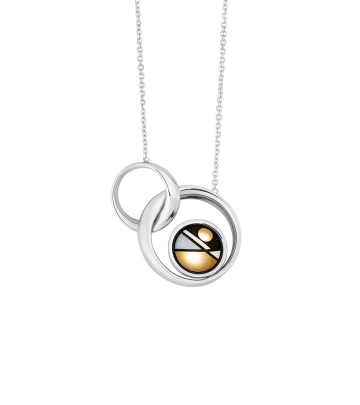 Necklace Little Aurora in white gold