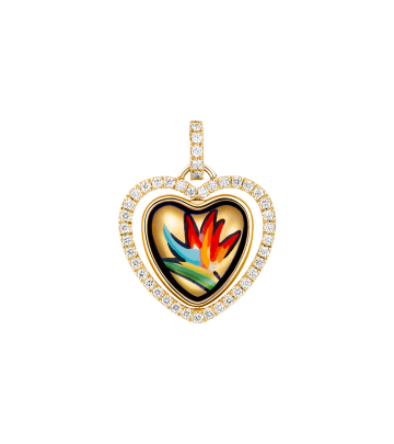 Double Sided Heart Pendant