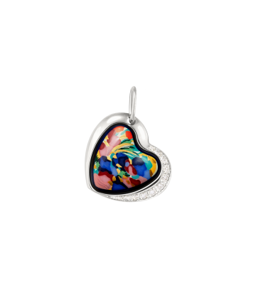 Pendant Heart with Diamonds