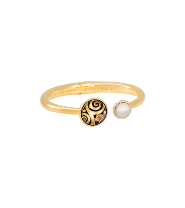 Spring Bracelet with Pearl