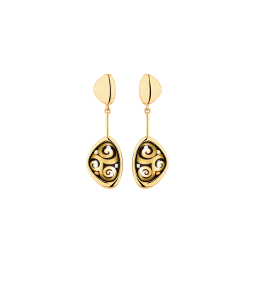 Pebble Drop Earrings