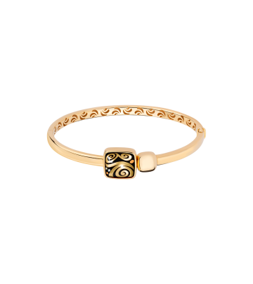 Golden Square Clasp Bracelet