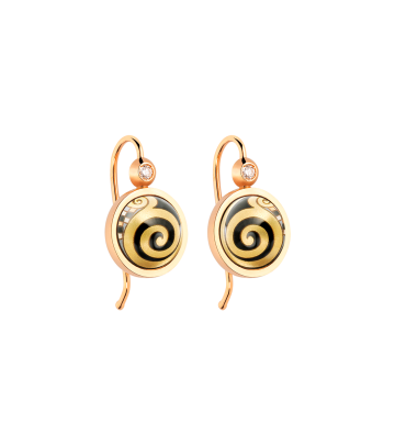 Earrings Cabochon Hanger with Brilliant