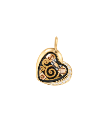 Pendant Heart with Diamonds