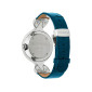 Schmuckuhr Helena / Alligator Uhrenband - blau