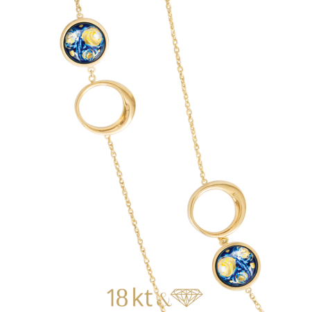 Geschenkset Éternité -  Armband Aurora & Halskette Aurora