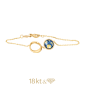 Geschenkset Éternité -  Armband Aurora & Halskette Aurora
