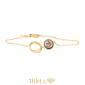 Geschenkset  Iris Rosé - Aurora Armband  & Desireé Collier