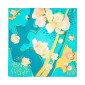 Geschenkset L'Amandier Turquoise - Spring Bracelet & Seiden-Gavroche
