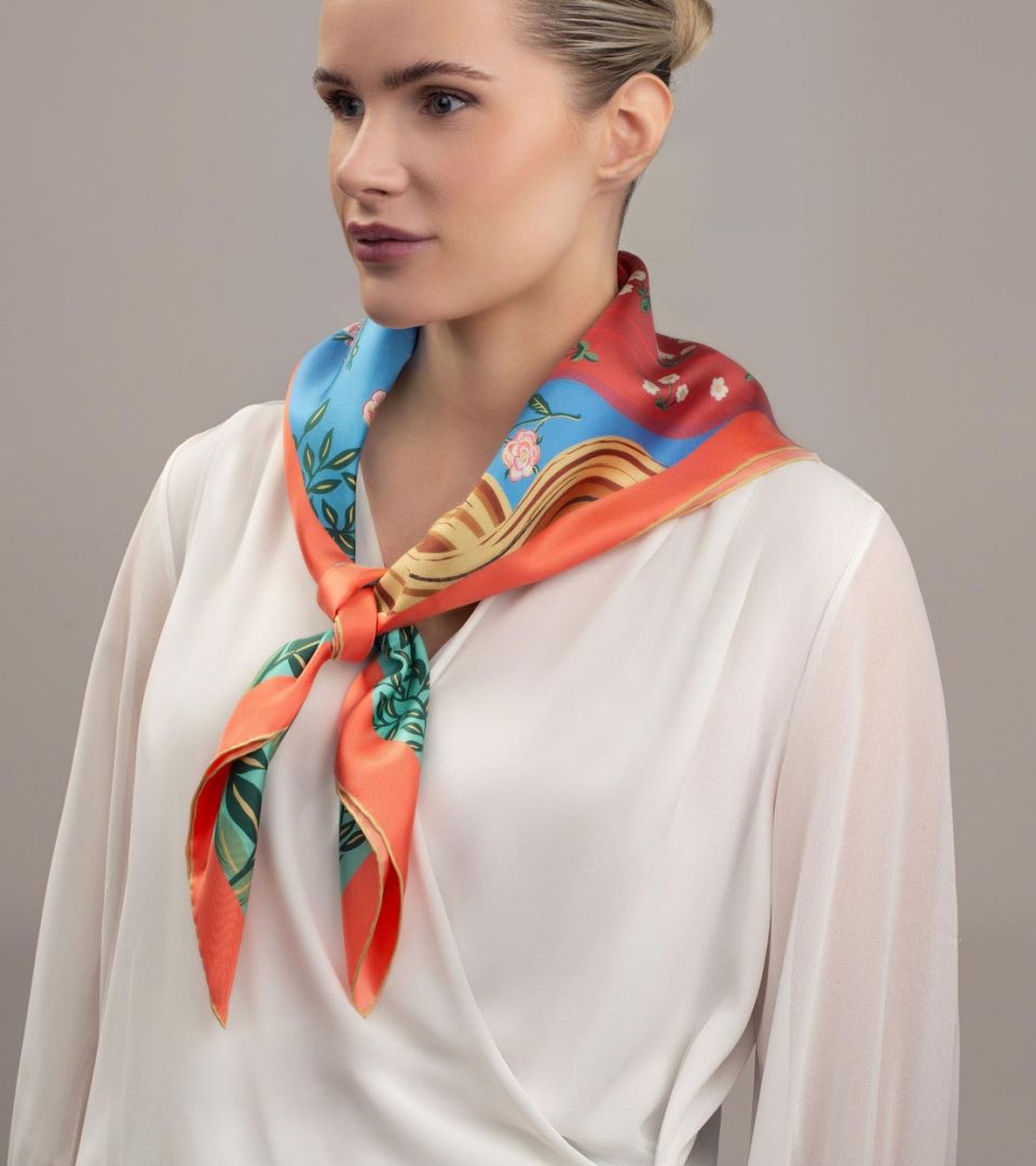 Silk Scarf 90x90