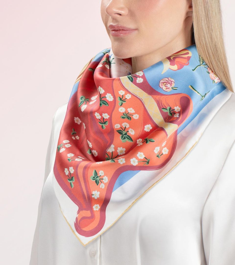 Silk Scarf 90x90