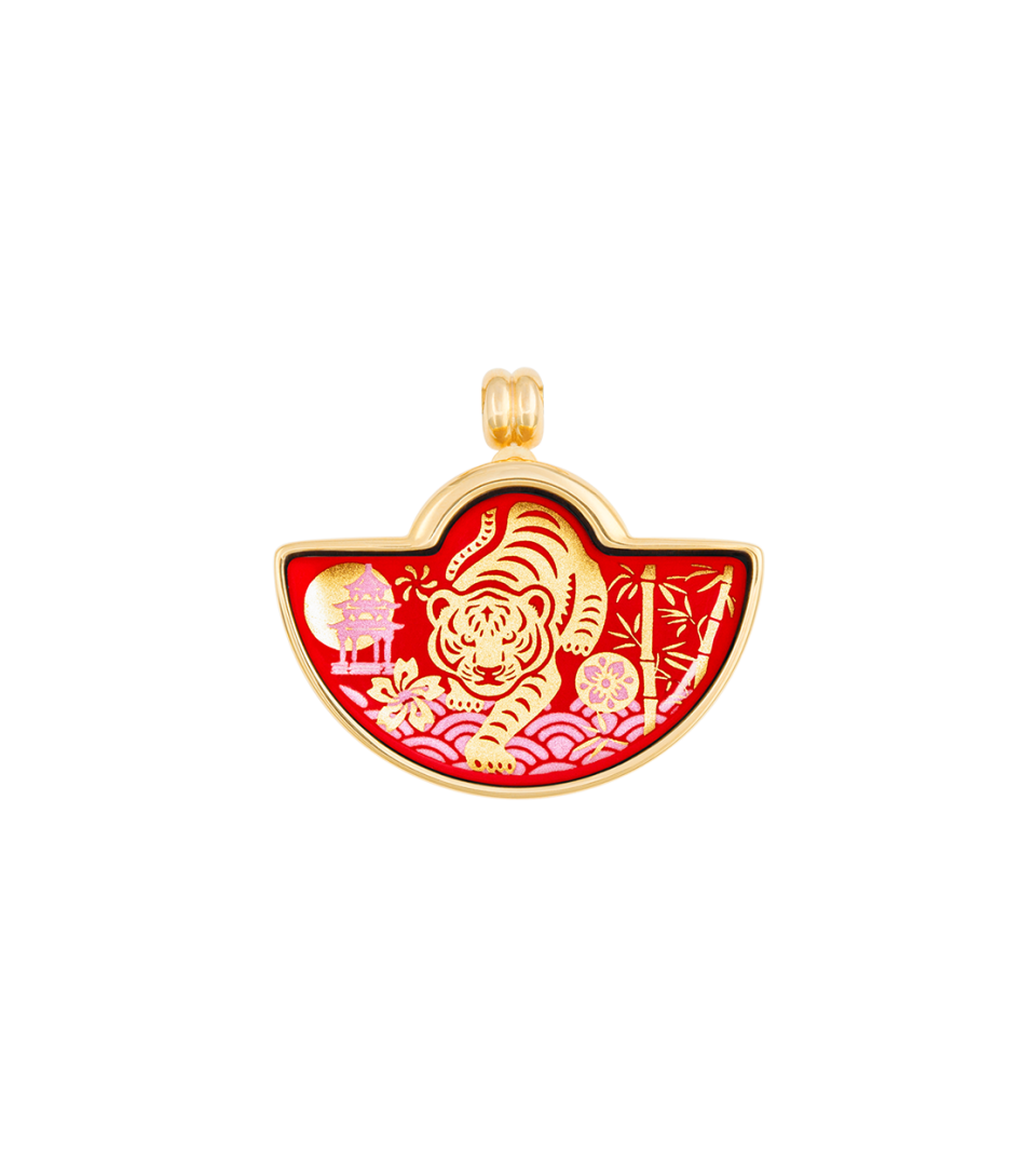 小半月型吊坠