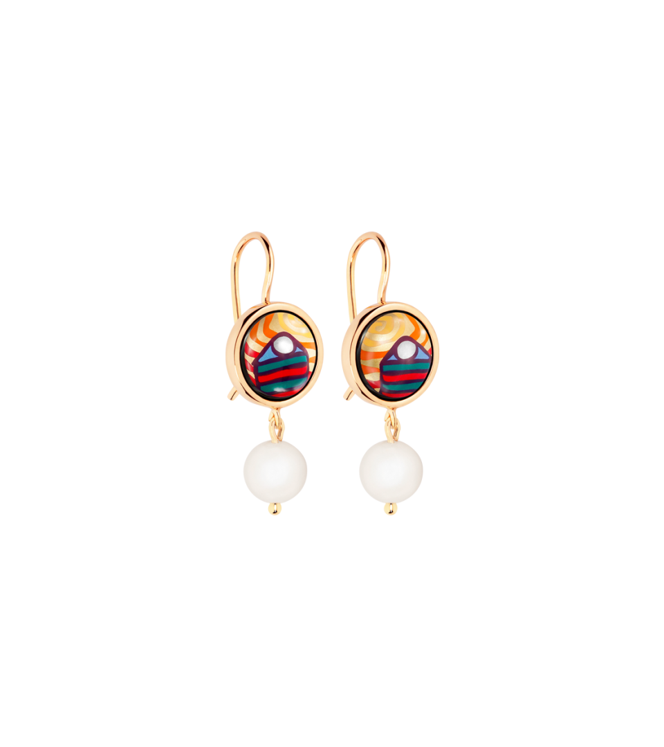 Earrings Marbella Pearls