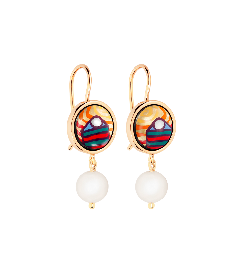Earrings Marbella Pearls