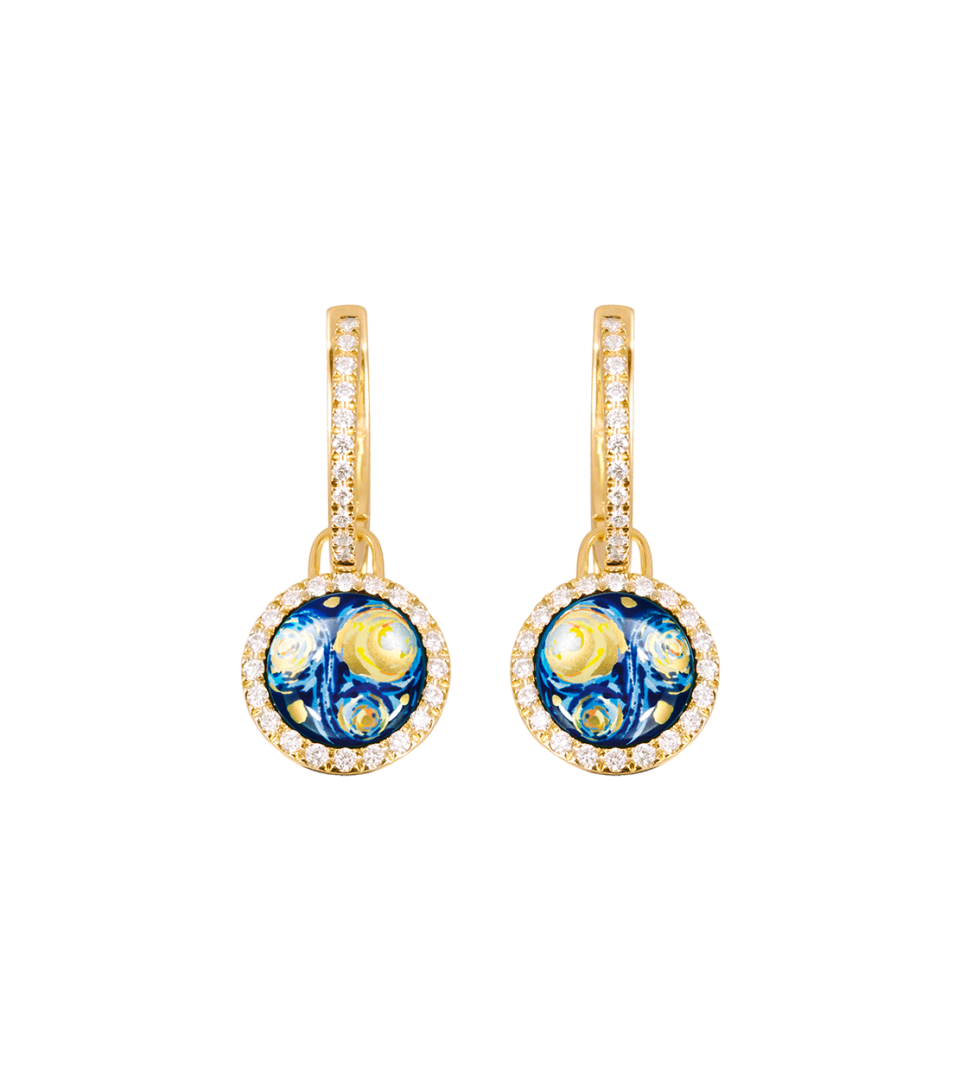 Earrings Star Aura