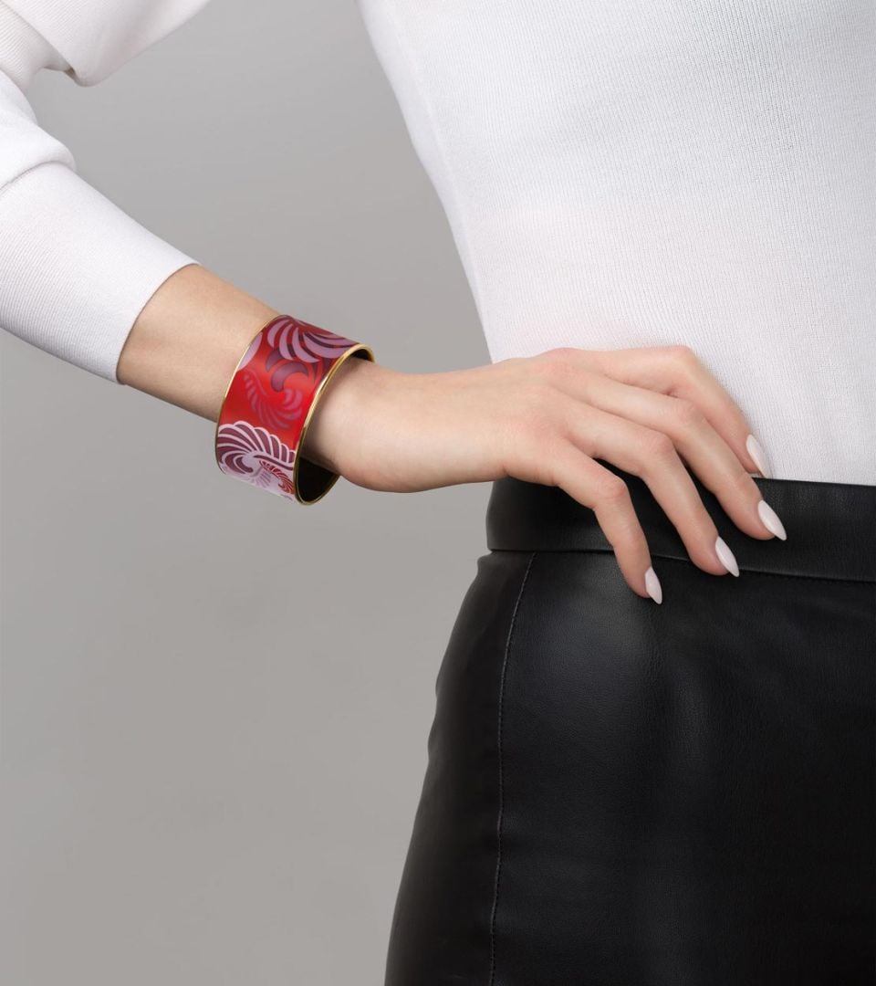 Bordered Bangle Diva