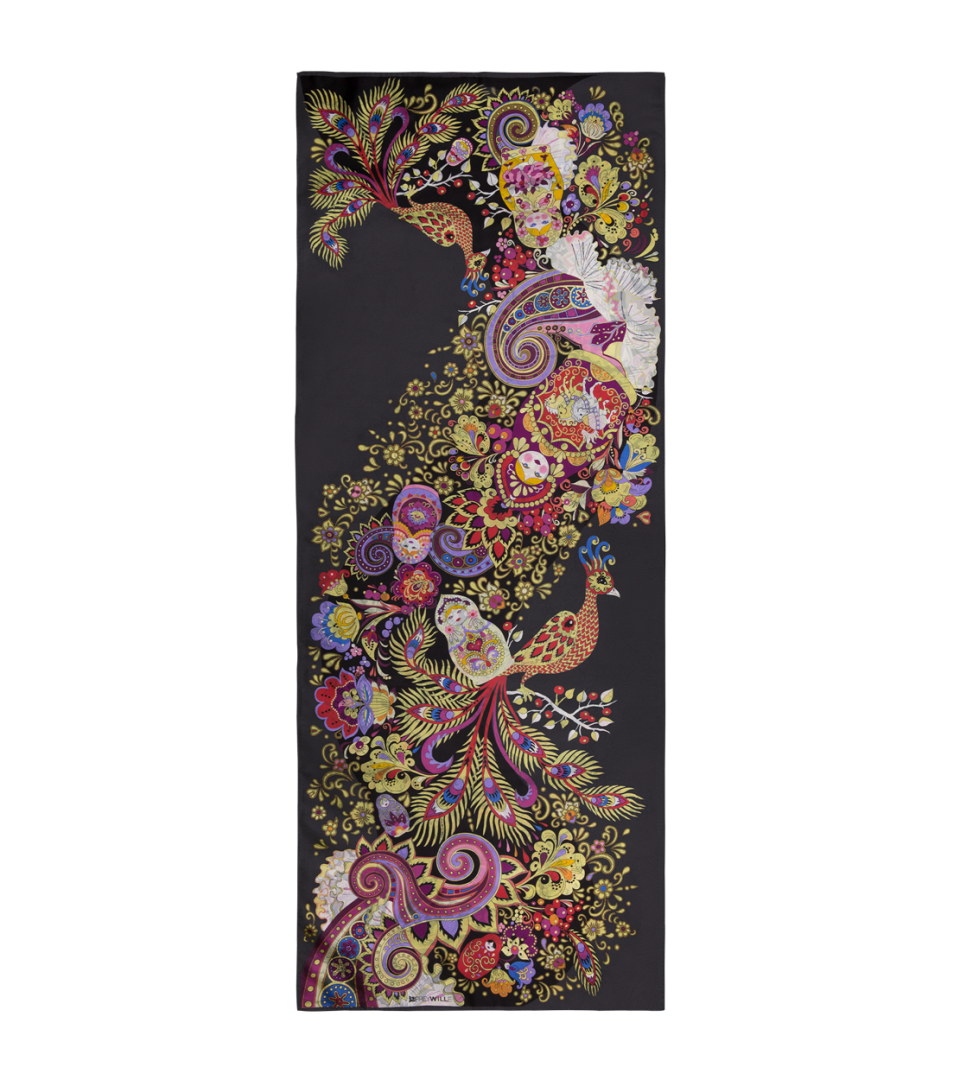 Seidenschal 70x180