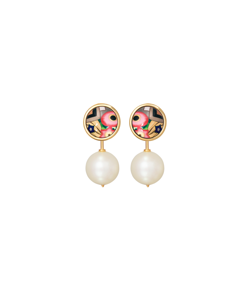 Ocean Drops with Cabochon