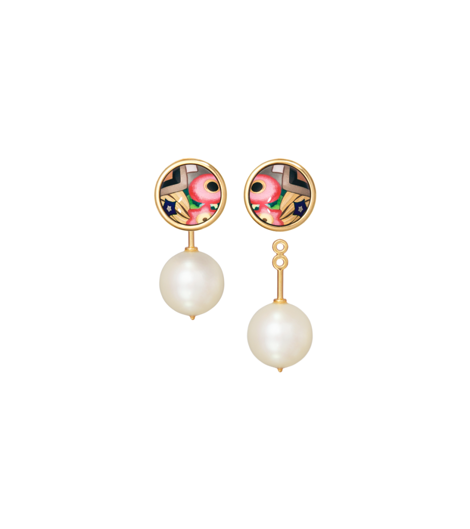 Ocean Drops with Cabochon