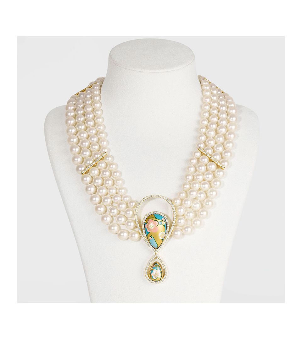 AKOYA COLLIER PERLES IMPERIALES