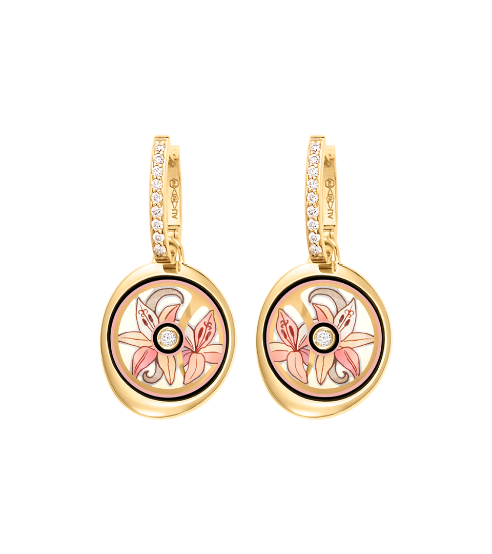 Boucles d''Oreilles Luna Piccolissima avec Clip