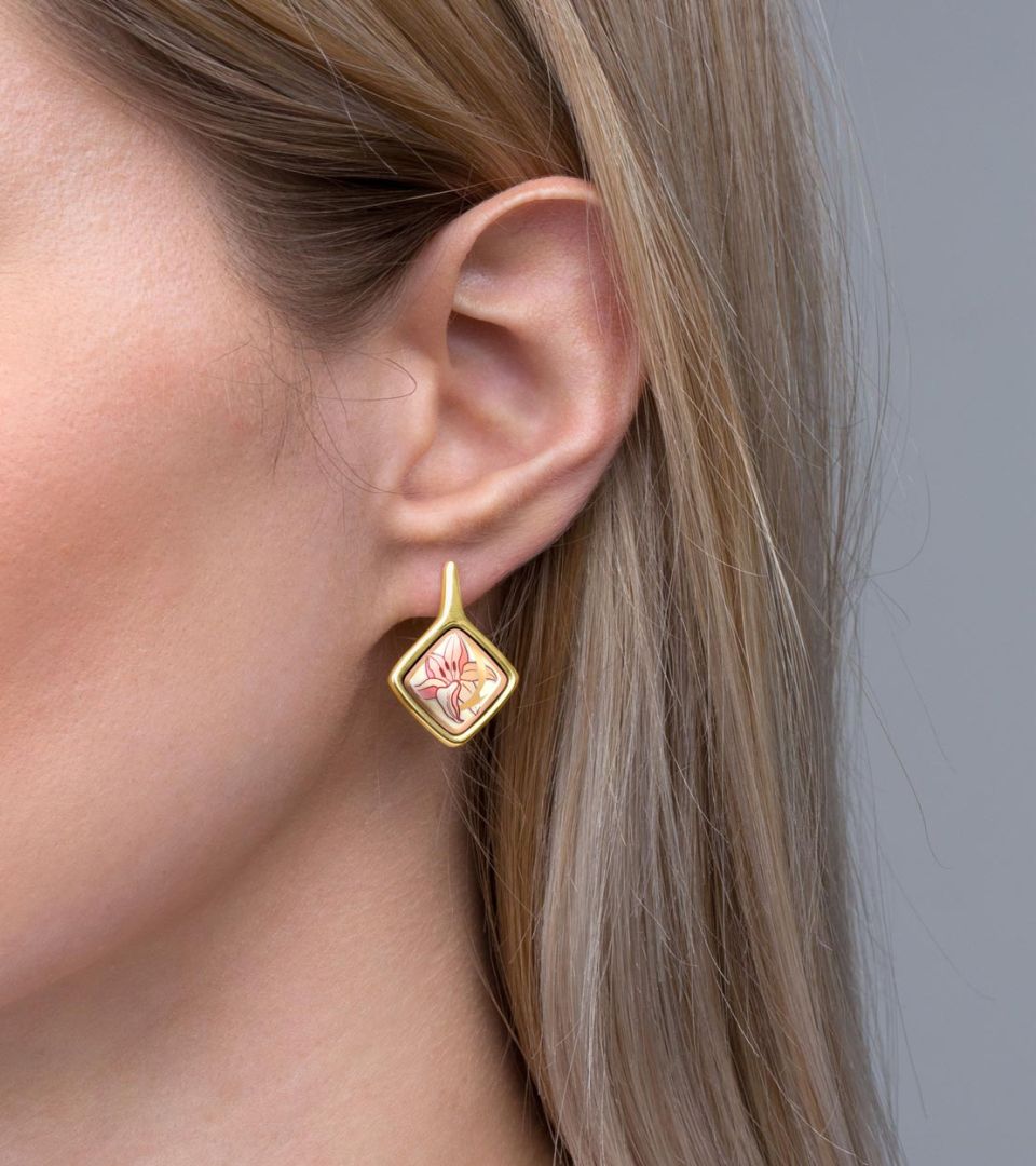 Earrings Carré