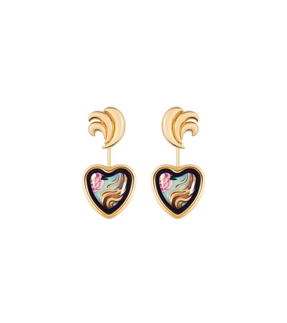 Corazón Ohrringe